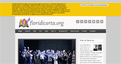 Desktop Screenshot of fioridicarta.org